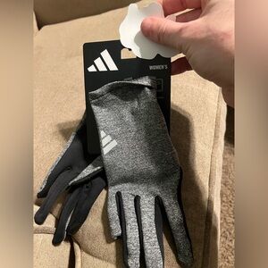 Womens adidas cold ready awp starry running gloves size large